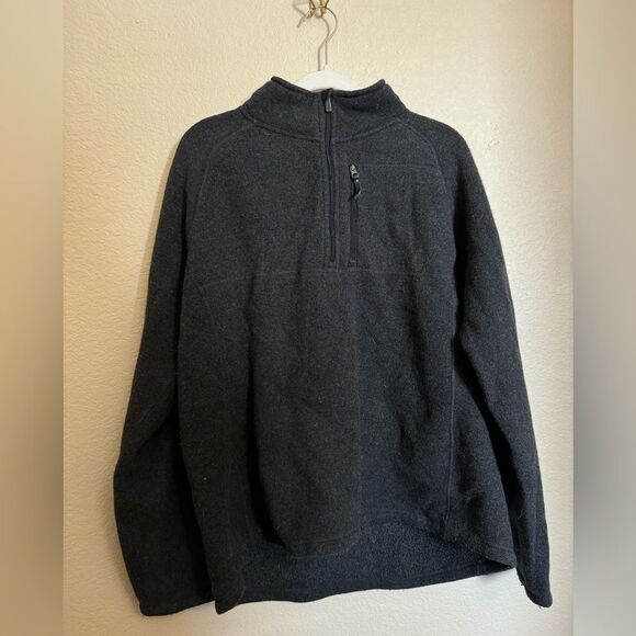 Smartwool Wool Hudson Trail Half‎ Zip Sweater Sz XL in Grey Mens - Picture 1 of 8